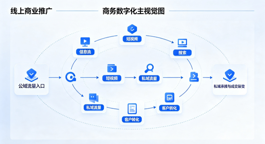 武宣县线上商业推广怎么做？全域流量闭环搭建与低成本转化实战指南