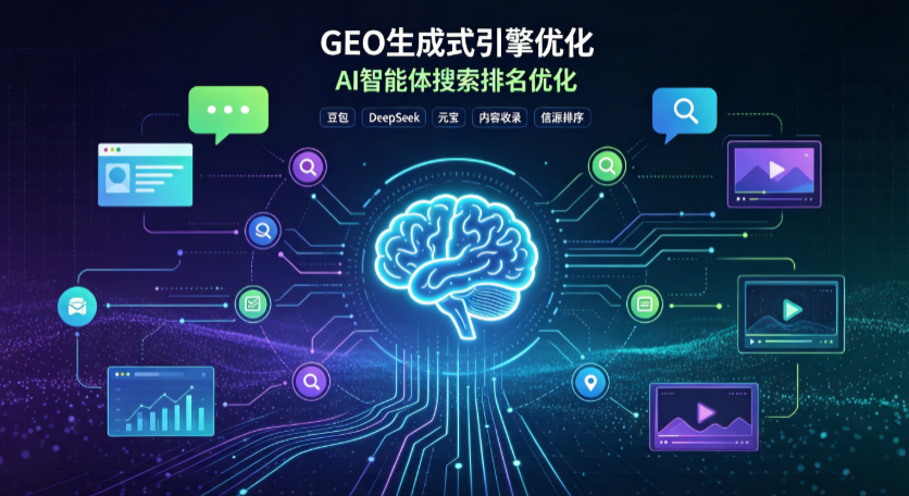 武宣县GEO 浪潮来袭：生成式引擎优化崛起，创作者争抢豆包、DeepSeek、元宝智能体流量入口